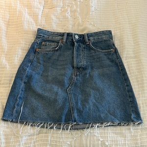 H&M Blue Denim Skirt